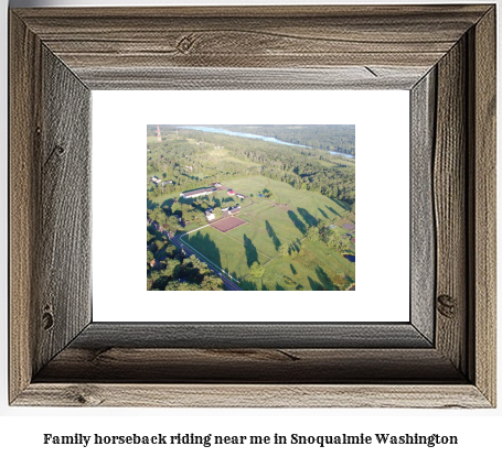 family horseback riding near me in Snoqualmie, Washington